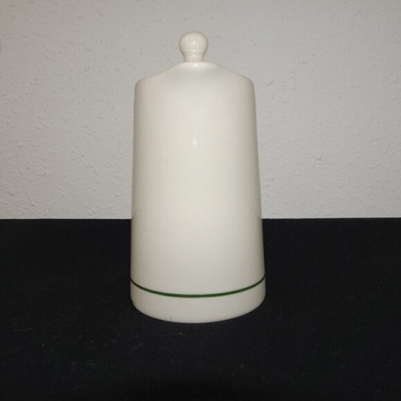 Vintage Mayer Coffee Tea Hot Water Pot Restaurant Individual Serving Green Band - Picture 4 of 9